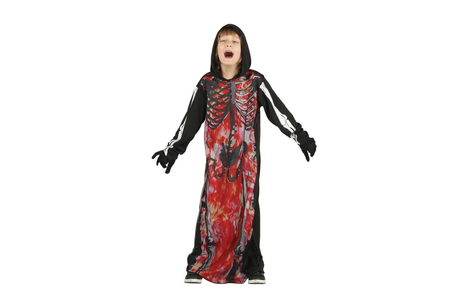 Rubies | Rb-cf124 | Skeleton Demon Hooded - Large