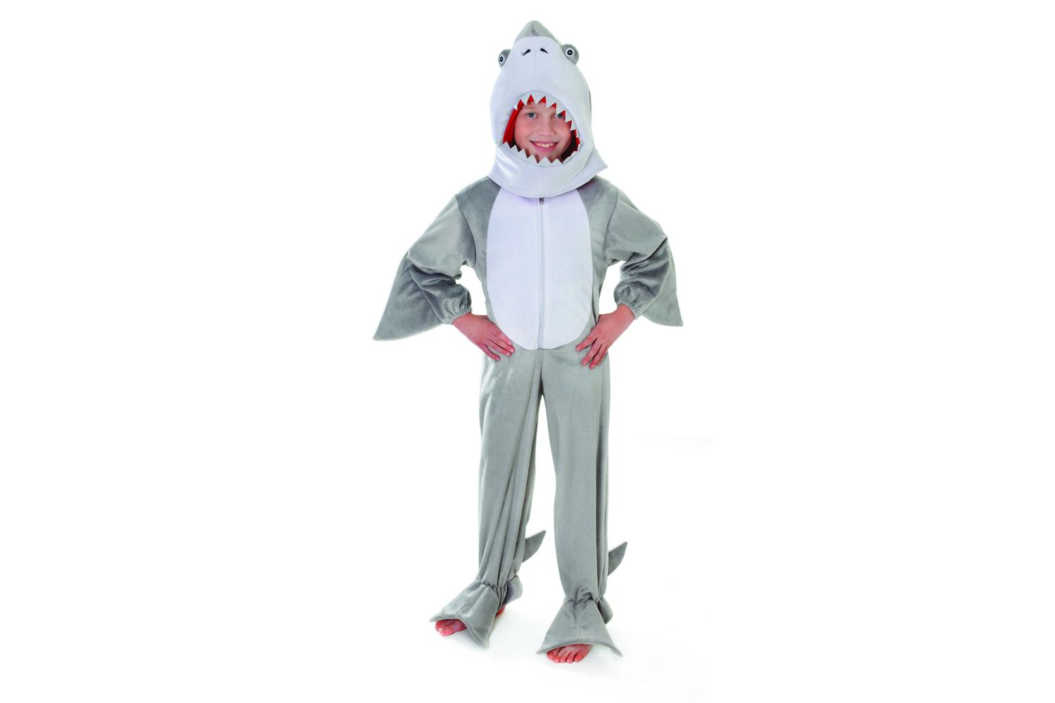 Rubies | Rb-cc052l | Shark Costume Plush W/head (140cm) - Unisex