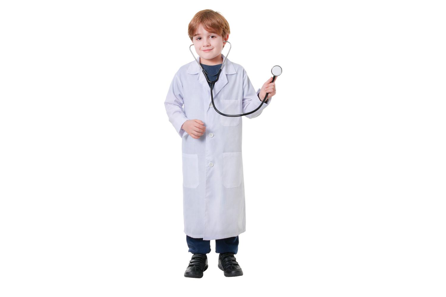 Rubies | Rb-cc309 | Doctor Coat 122-134cm Boys Girls Childrens Costume