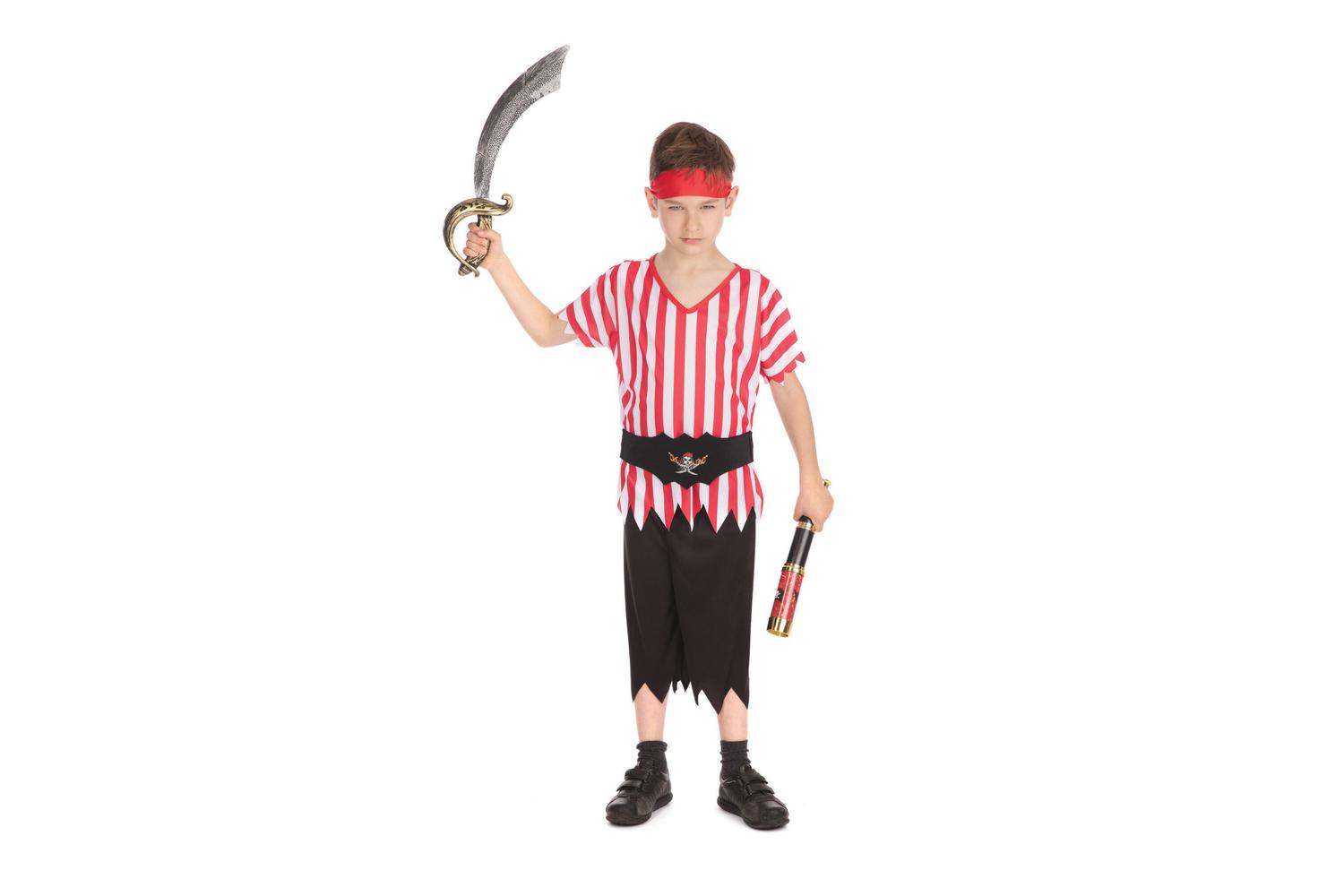 Rubies | Rb-cc390 | Pirate Boy Budget 110-122cm Boys Childrens Costume