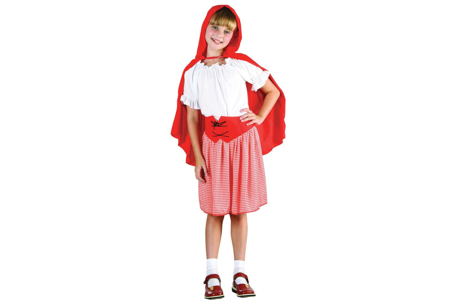 Rubies | Rb-cc458 | Red Riding Hood 122-134cm Girls Childrens Costume