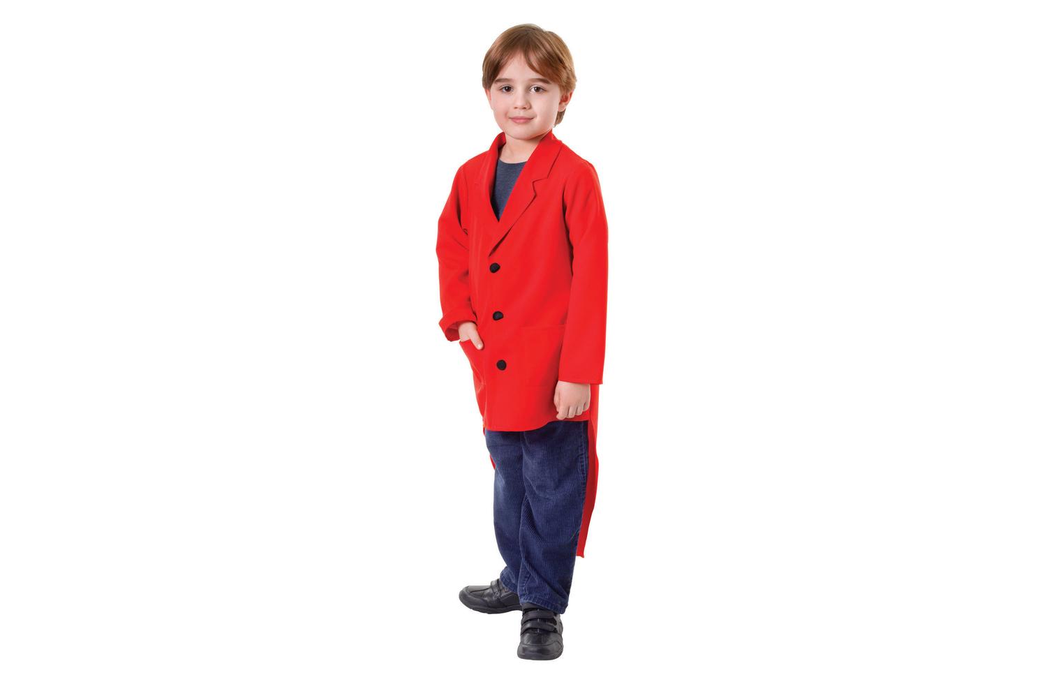 Rubies | Rb-cc465 | Tailcoat Red 122-134cm Boys Childrens Costume