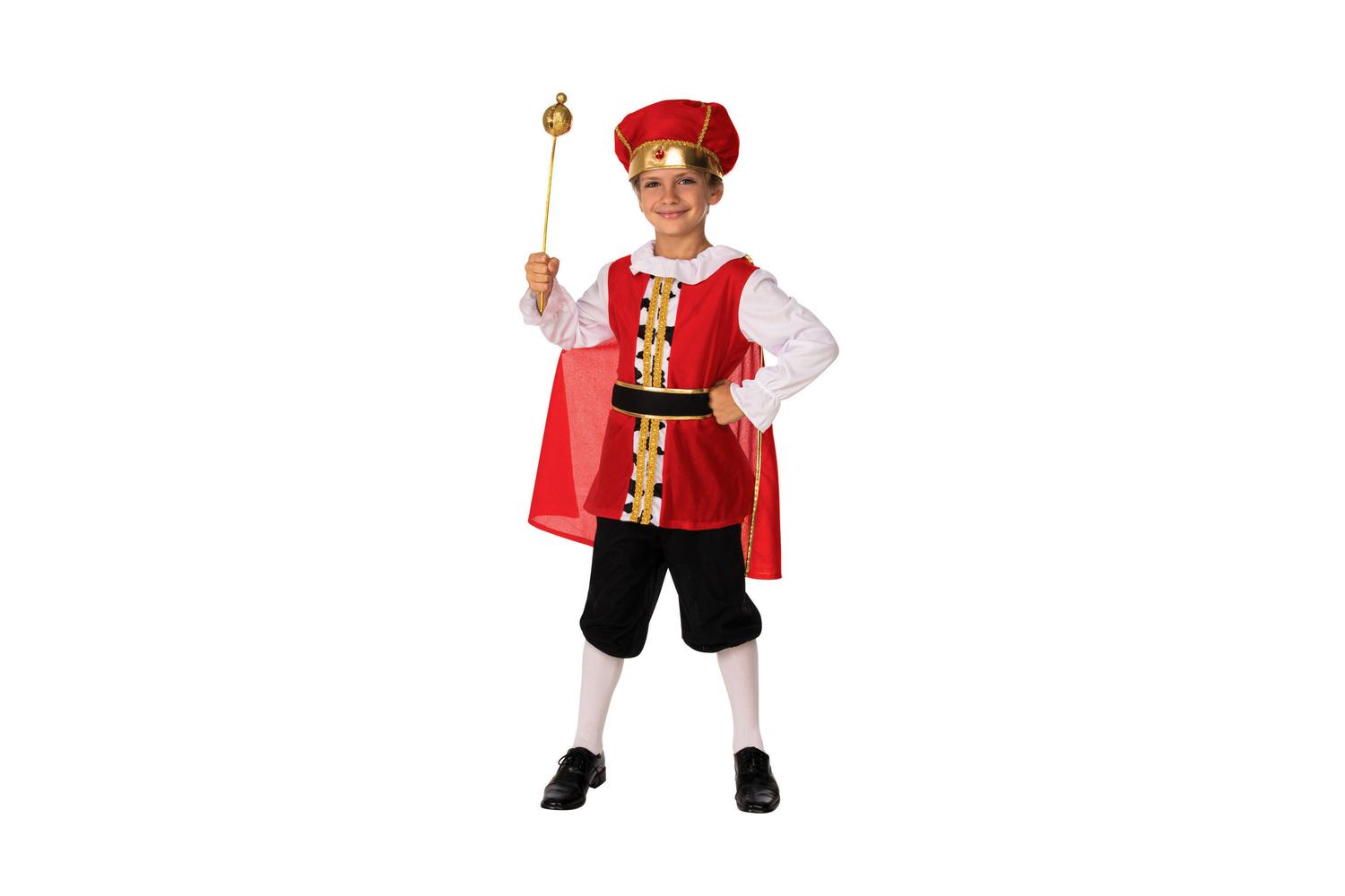 Rubies | Rb-cc558 | Medieval King 110-122cm Boys Childrens Costume