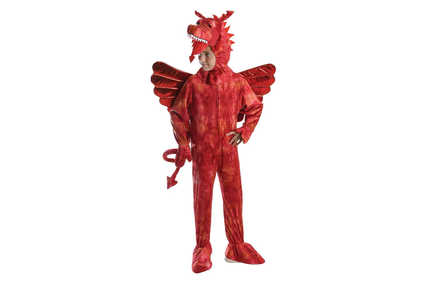 Rubies | Rb-cc572 | Red Dragon Costume 128cm Boys Childrens Costume