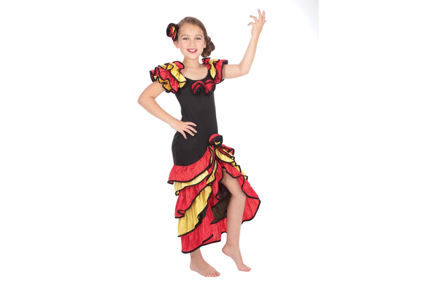 Rubies | Rb-cc623 | Rumba Girl 110-122cm Girls Childrens Costume
