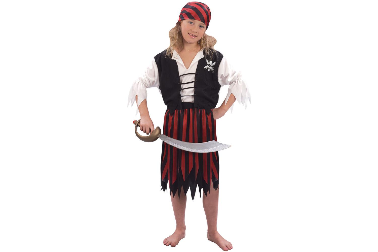 Rubies | Rb-cc627 | Pirate Girl  122-134cm Girls Childrens Costume