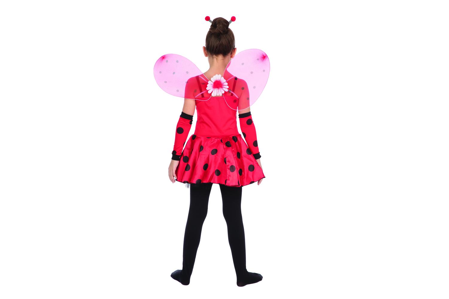 Rubies | Rb-cc672 | Ladybug 122-134cm Girls Childrens Costume