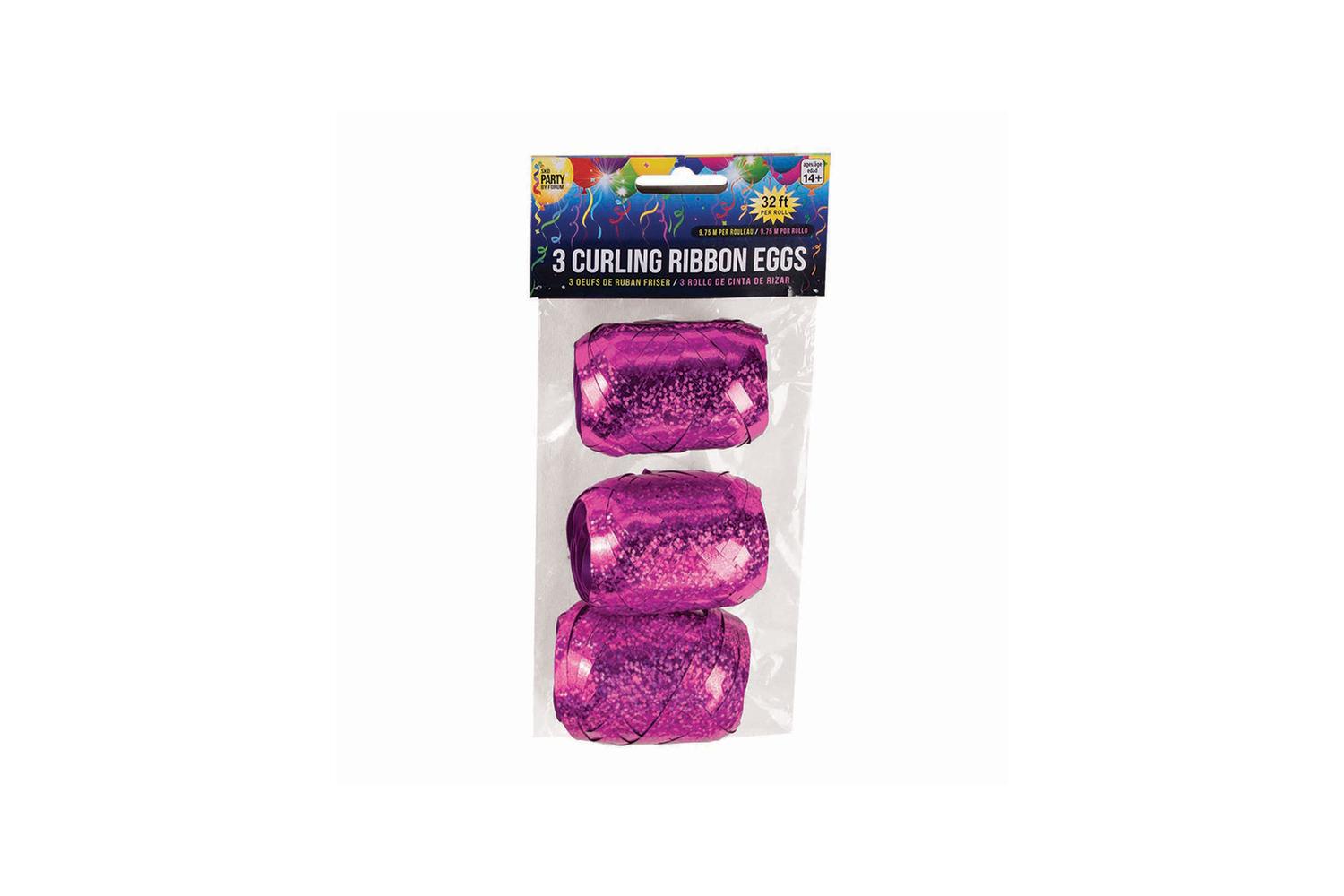 Rubies | Rb-sk98023 | Curling Eggs Holographic Fushsia