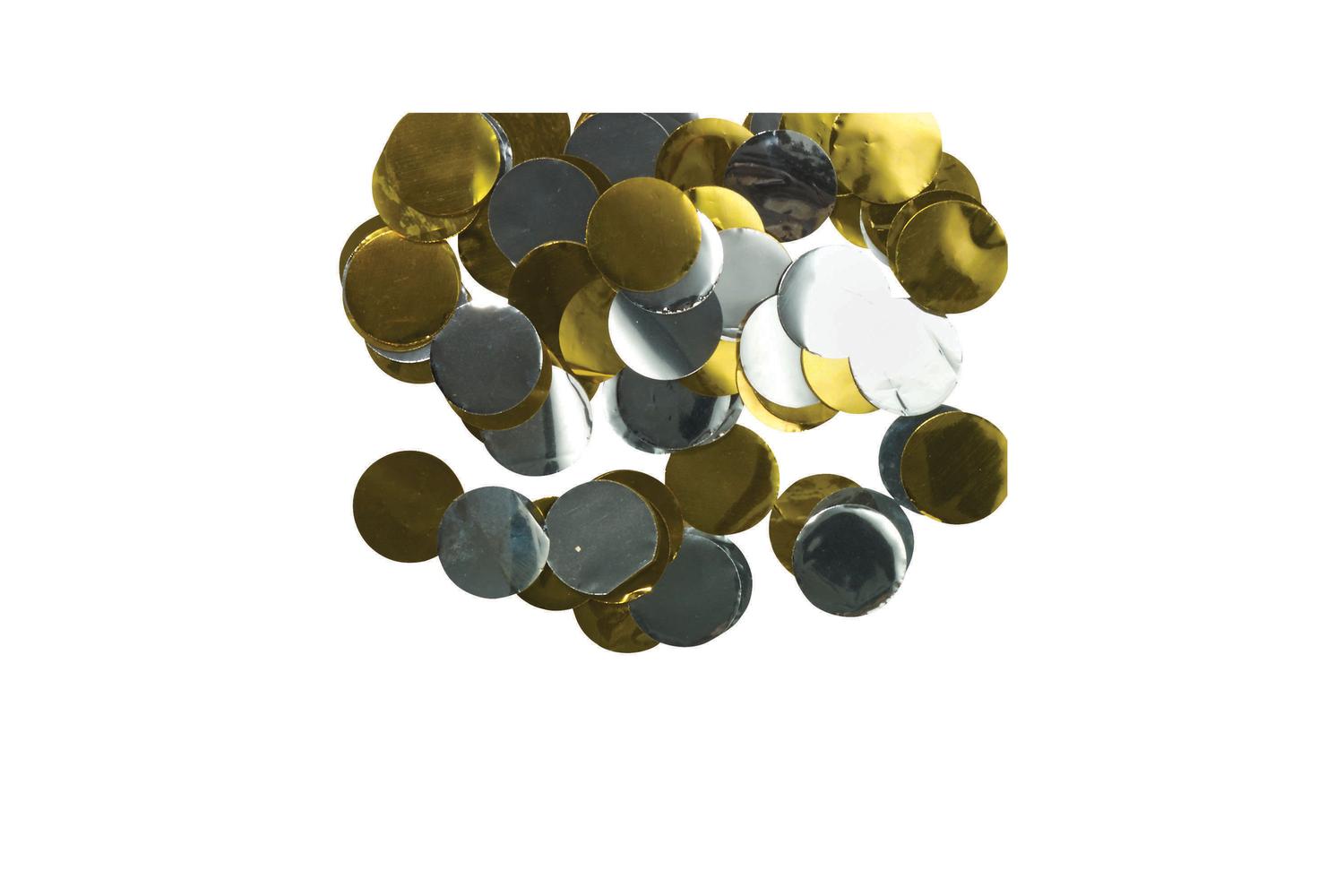 Rubies | Rb-sk98579 | Paper Confetti Gold/silver Met Mix