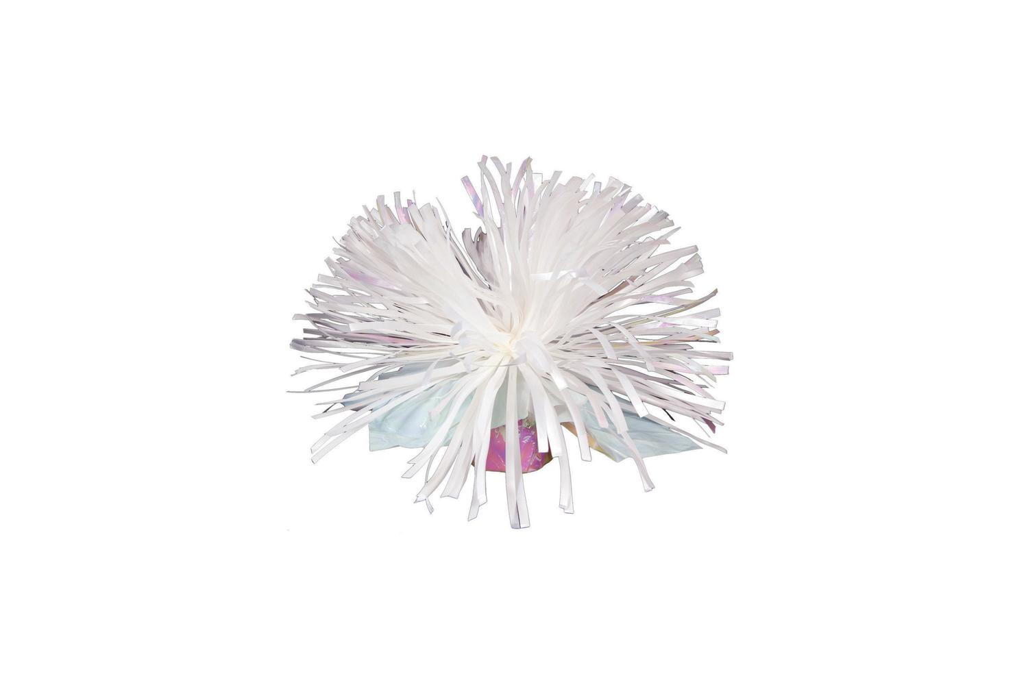 Rubies | Rb-sk98769 | Balloon Weight Centre White Iridescent
