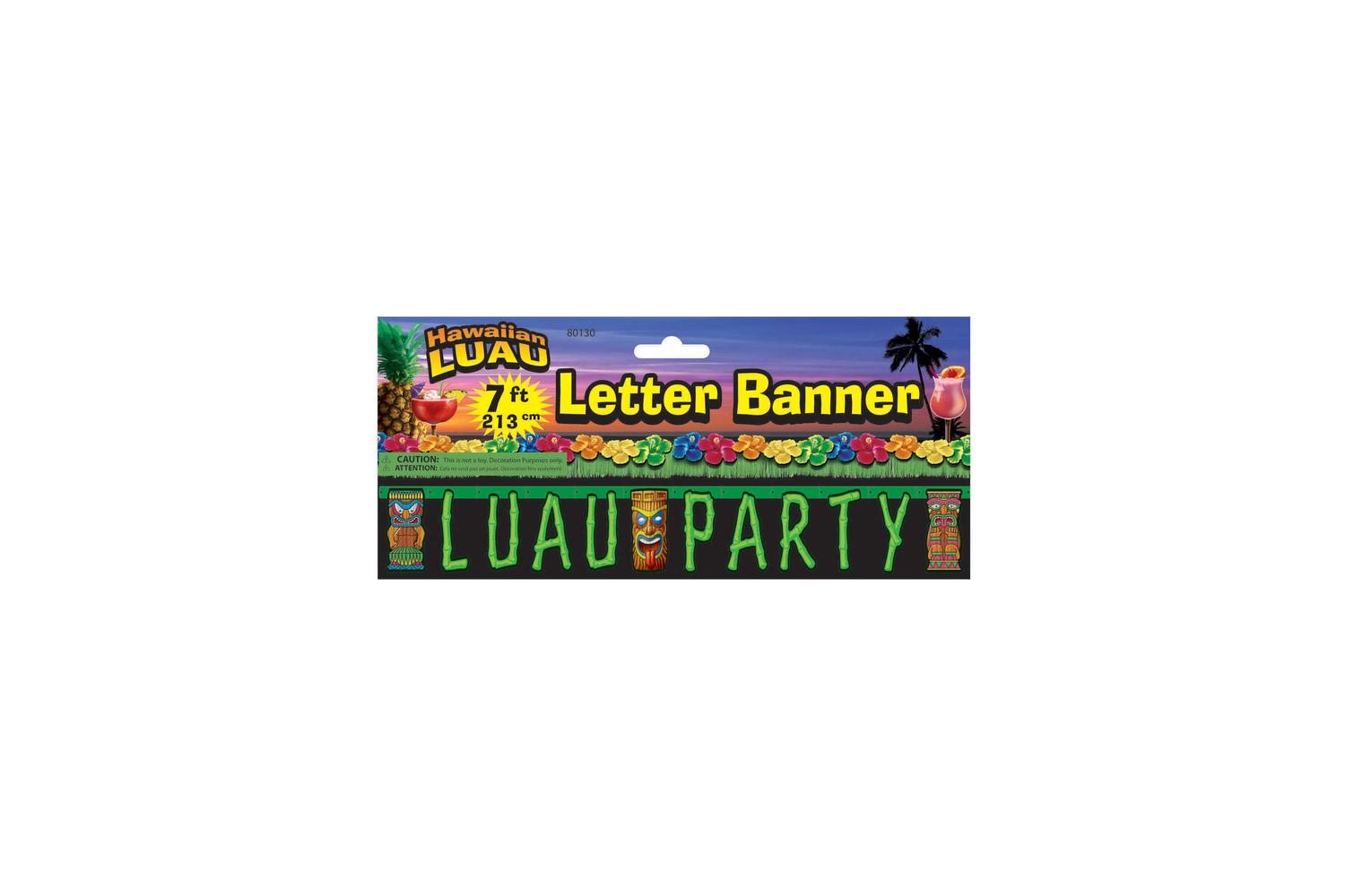 Rubies | Rb-x80130 | Hawaiian Party Letter Banner