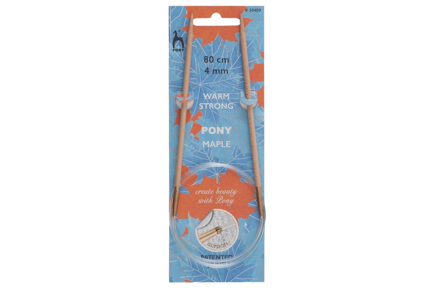 Pony Gro-p30409 - Maple Ckp 80cmx400 - Knitting Pins Circula