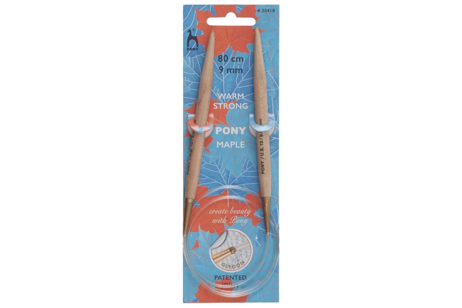 Pony Gro-p30418 - Maple Ckp 80cmx900 - Knitting Pins Circula