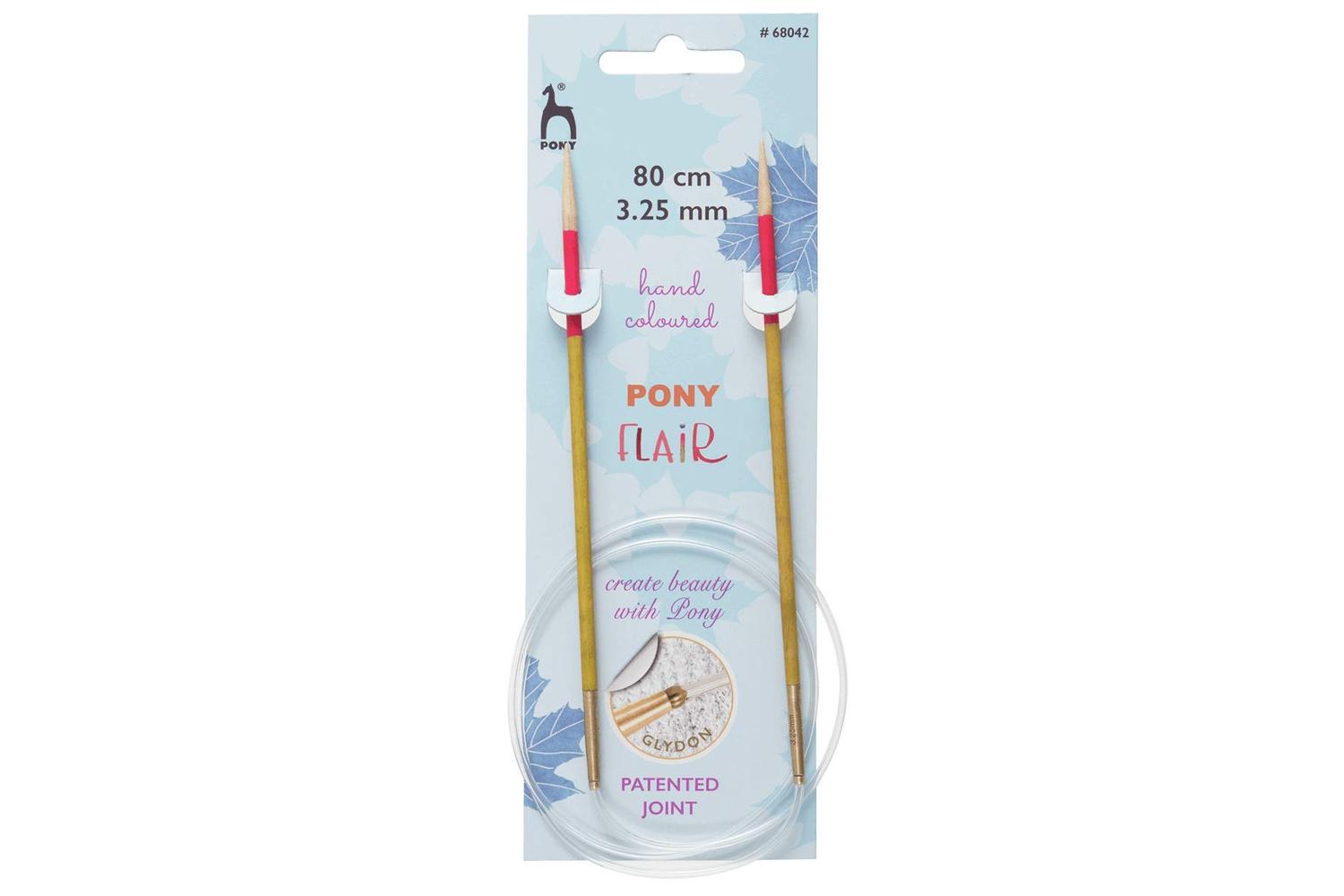 Pony Gro-p68042 - Flr Circ 80cmx325mm - Knitting Pins Circul