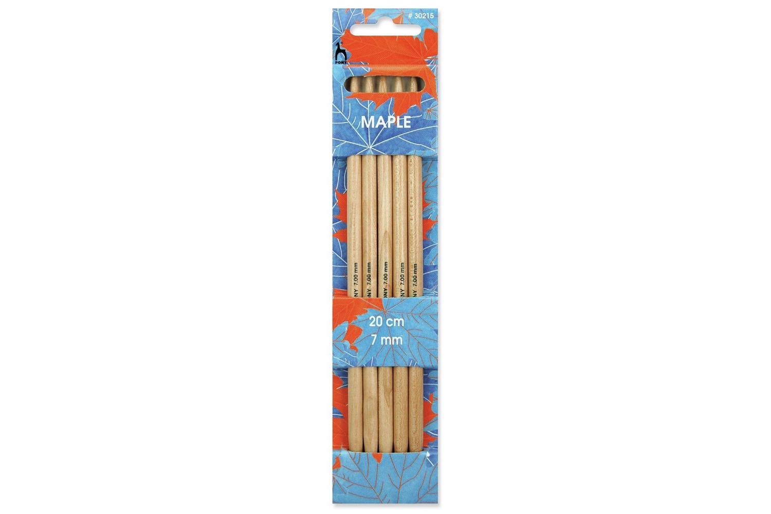 Pony Gro-p30215 - Maple De Kp 20cmx700 - Knitting Pins Doubl
