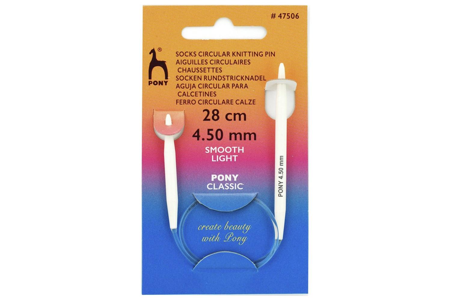 Pony Gro-p47506 - Circ Kp 28cmx450 - Knitting Pins Circular 