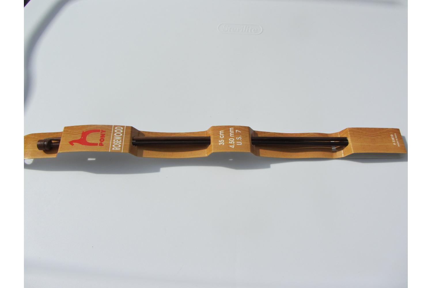 Pony Gro-p33810 - Rwood 35cmx450mm - Knitting Pins Single-en