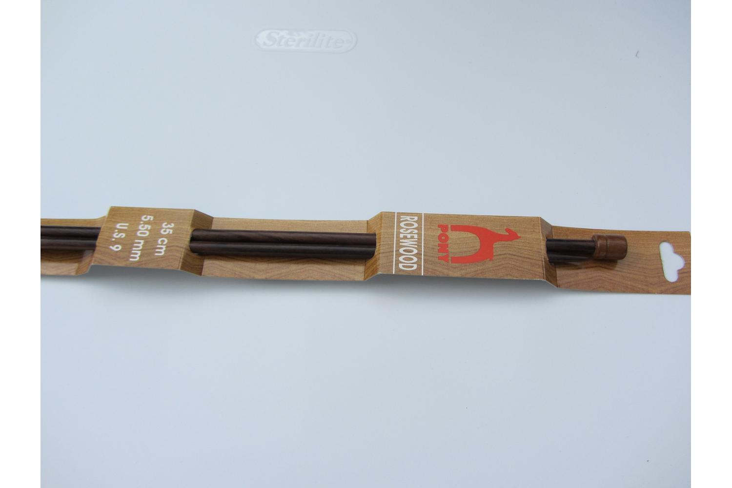 Pony Gro-p33812 - Rwood 35cmx550mm - Knitting Pins Single-en