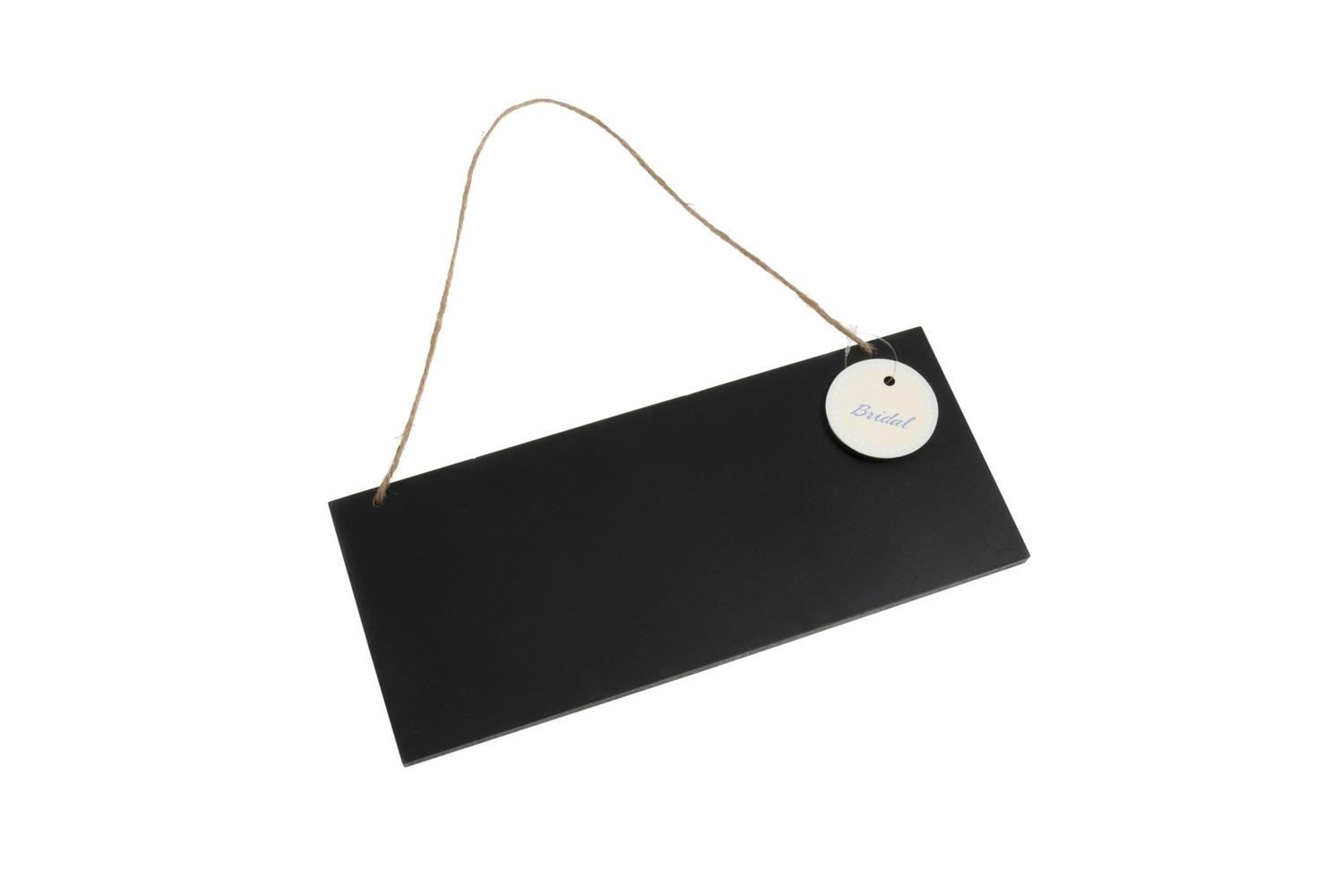 Occasions Gro-b2149 - Table Decoration Sign Wooden With Jute