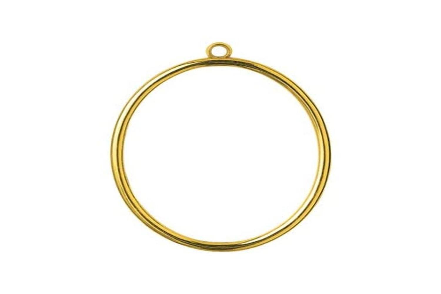 Vervaco Gro-pn-0009474 - Frame Oval Gold - Frame Plastic Gol