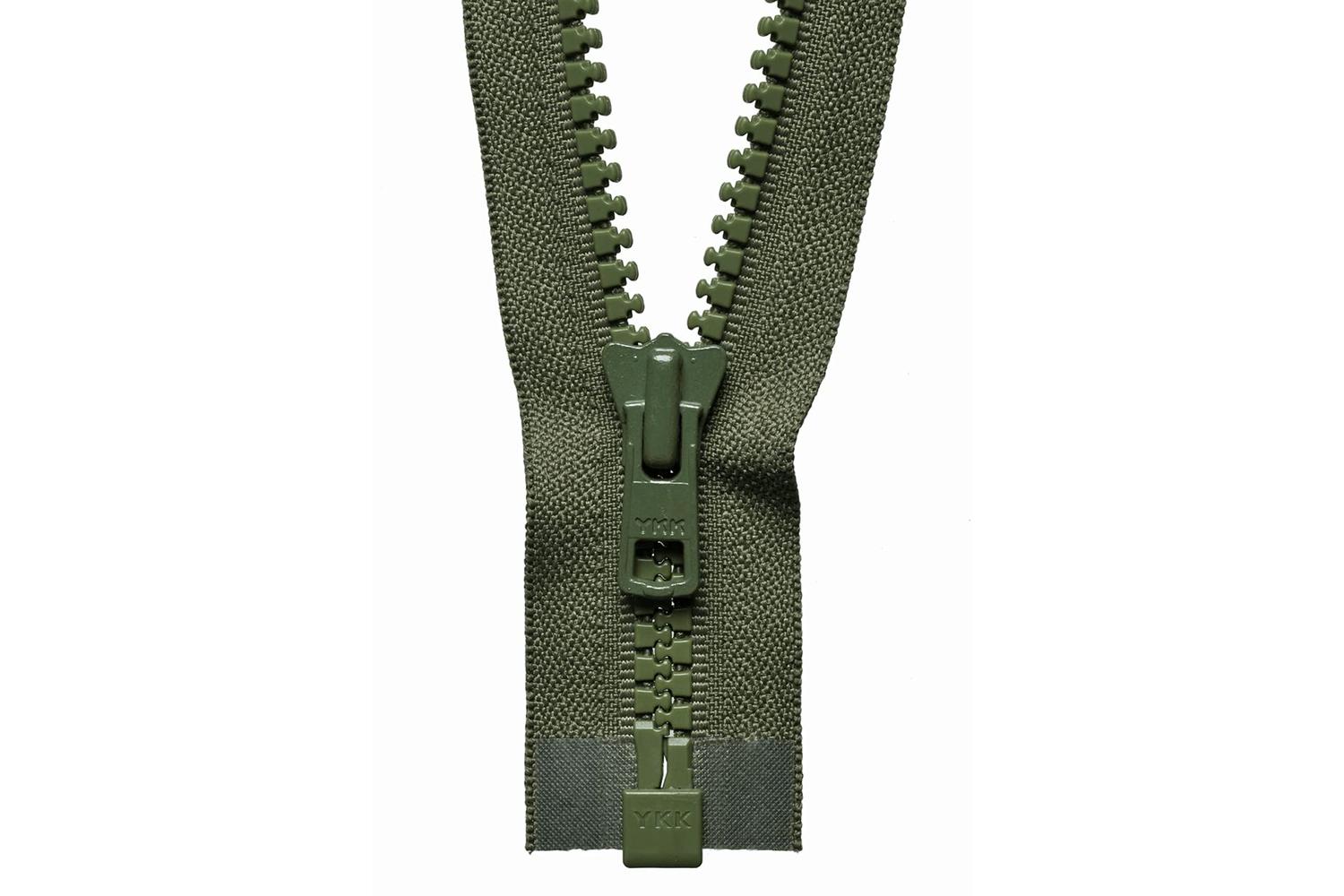 Ykk Gro-y846\566 - Vislon Heavyweight Open-end Zip 46cm Or 1