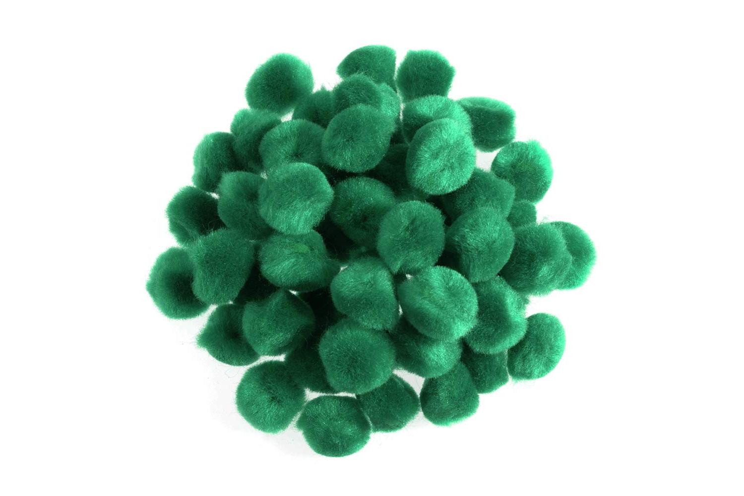 Trimits Gro-pp2g - Pom-poms 12in Pk100 - Pom Poms 12cm Green