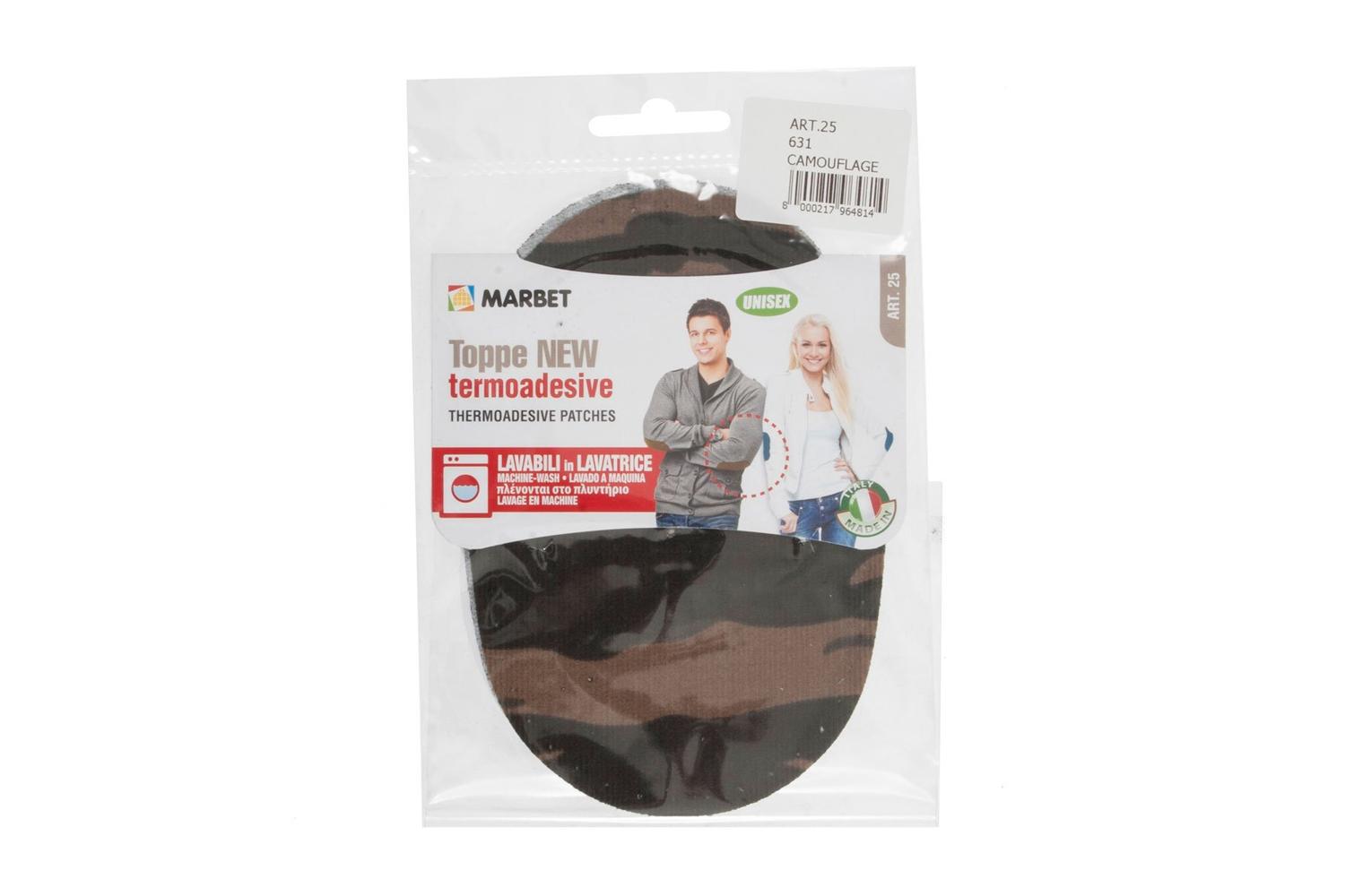 Marbet Gro-mb25.631 - Cord Patches Pk2 - Patches Iron-on Cor