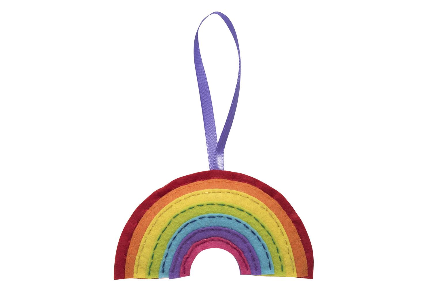 Trimits Gro-gck061 - Felt Kit Rainbow - Felt Decoration Kit 