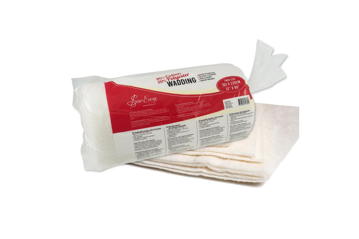 Sew Easy Gro-nlw.202 - Wadding 72x90in - Wadding 80 Cotton A