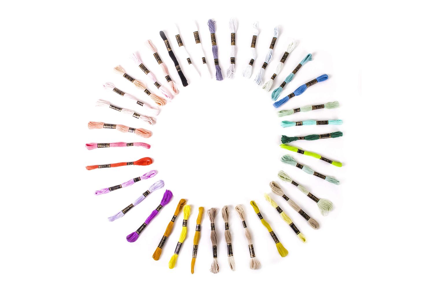 Trimits Gro-floss2 - Floss Skeins Astd - Thread Stranded Pol