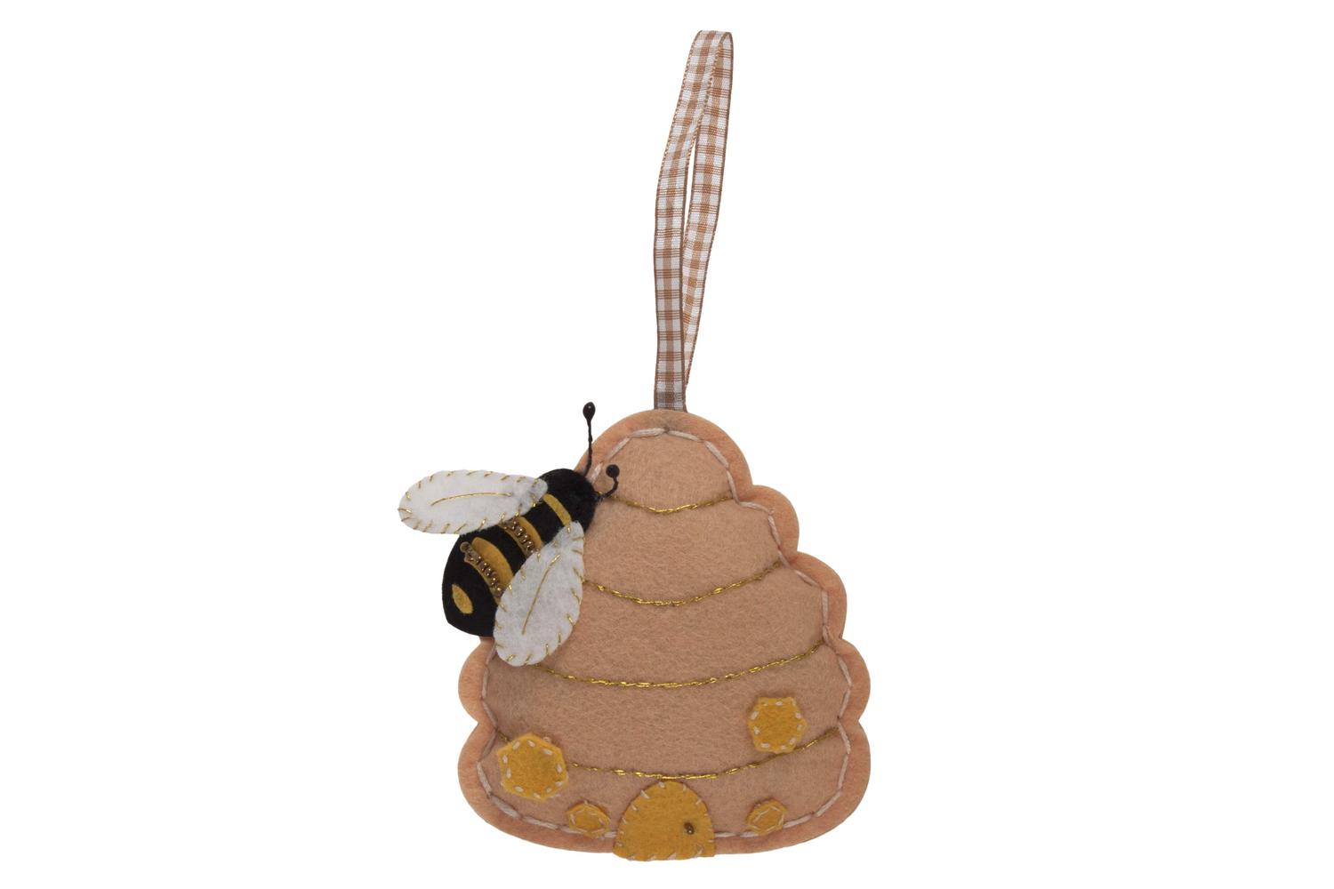Trimits Gro-gck059 - Felt Kit Bee Hive - Felt Decoration Kit