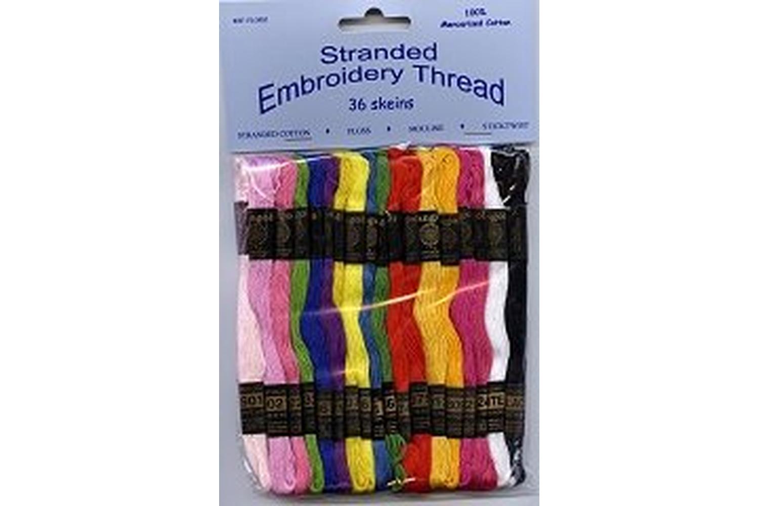 Trimits Gro-floss1 - Floss Skeins Astd - Thread Stranded Cot