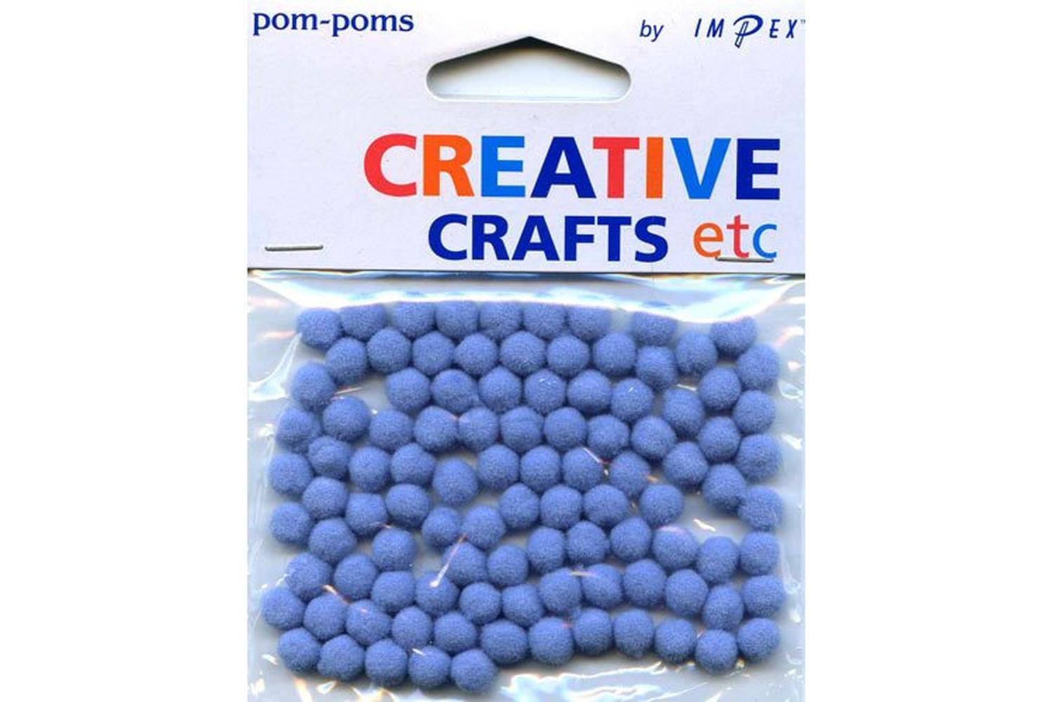 Trimits Gro-pp1lb - Pom-poms 14in Pk100 - Pom Poms 07cm Ligh