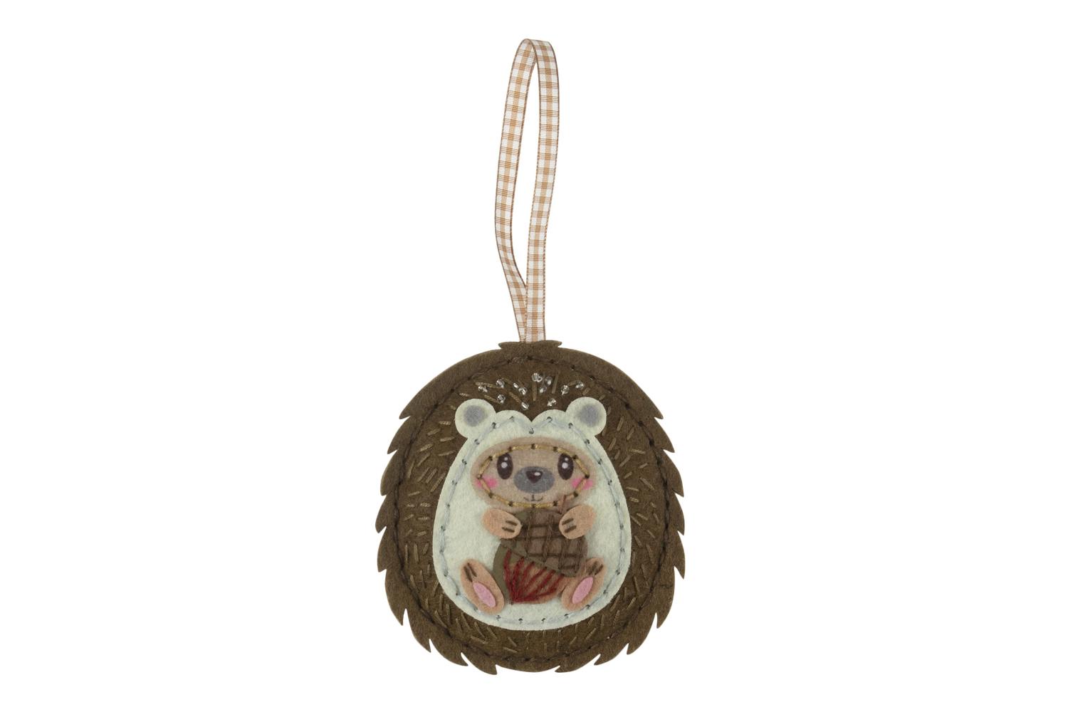 Trimits Gro-gck205 - Felt Kit Hedgehog - Felt Decoration Kit