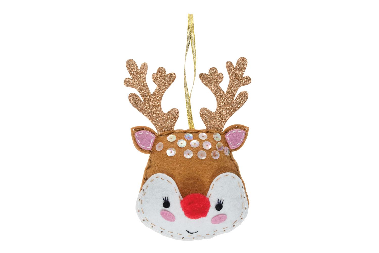Trimits Gro-gck138 - Felt Kit Reindeer - Felt Decoration Kit