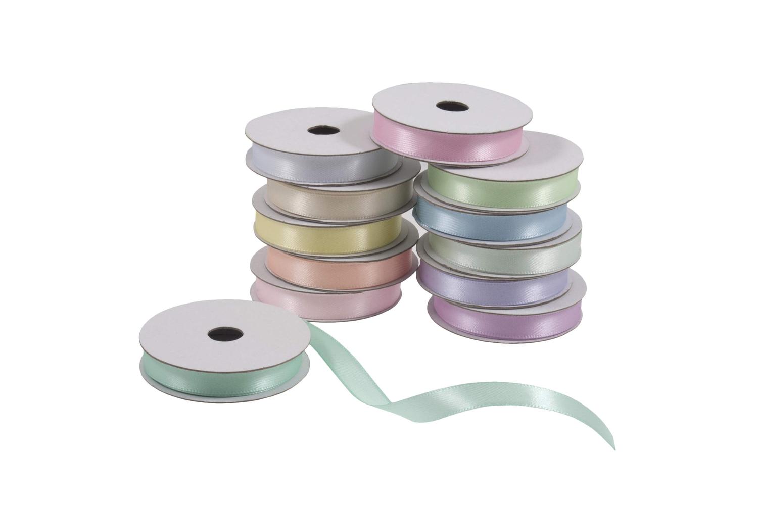 Trimits Gro-ttrb009 - Stn Rbn Bag Pastels - Satin Ribbon Bag