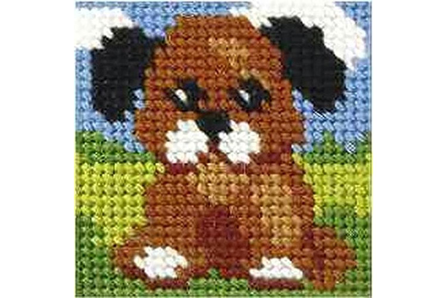 Orchidea Gro-orc.9637 - Emb Kit Puppy - Needlepoint Kit My F