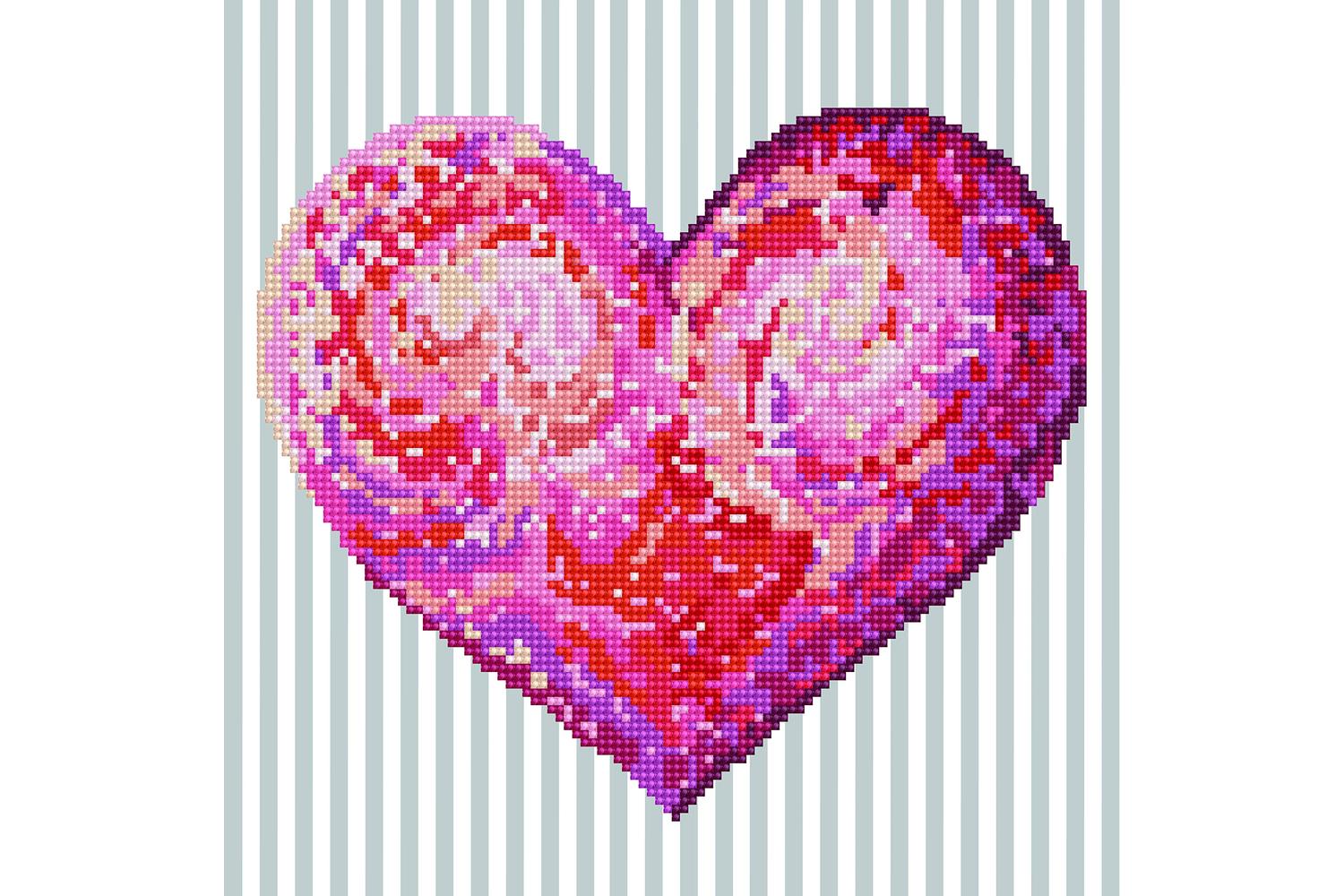 Diamond Dotz Gro-dd5.035 - Heartfelt - Diamond Painting Kit 