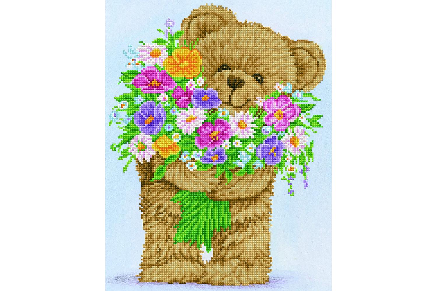Diamond Dotz Gro-dd7.039 - Bunch Of Love - Diamond Painting 
