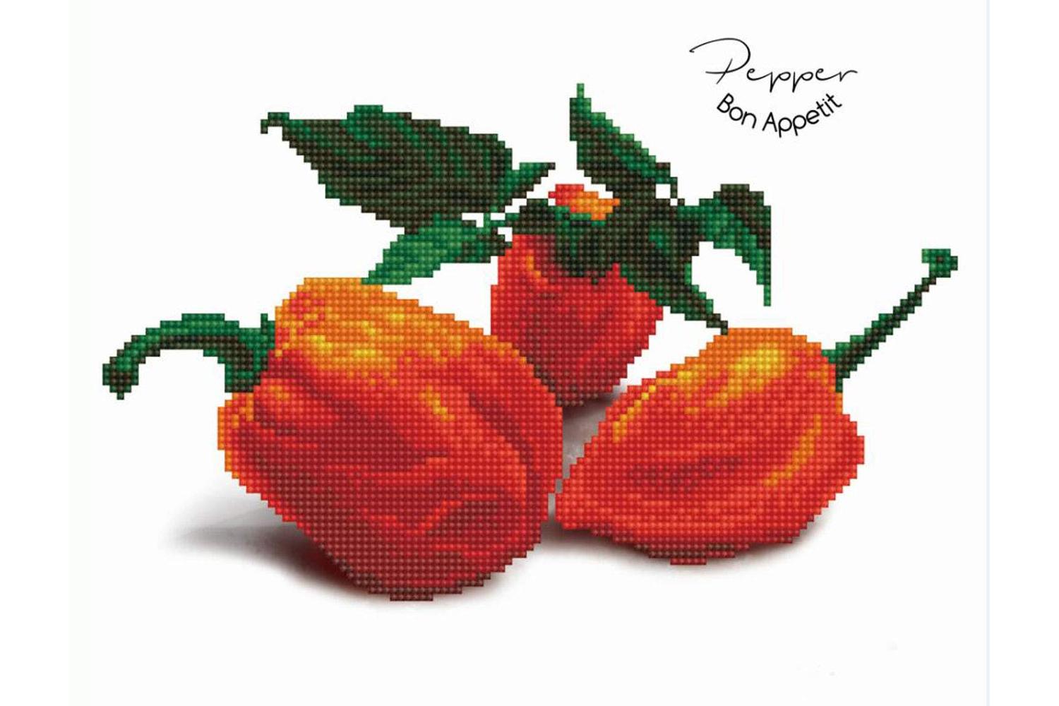 Diamond Dotz Gro-dd5.036 - Pepper Bon Appetit - Diamond Pain