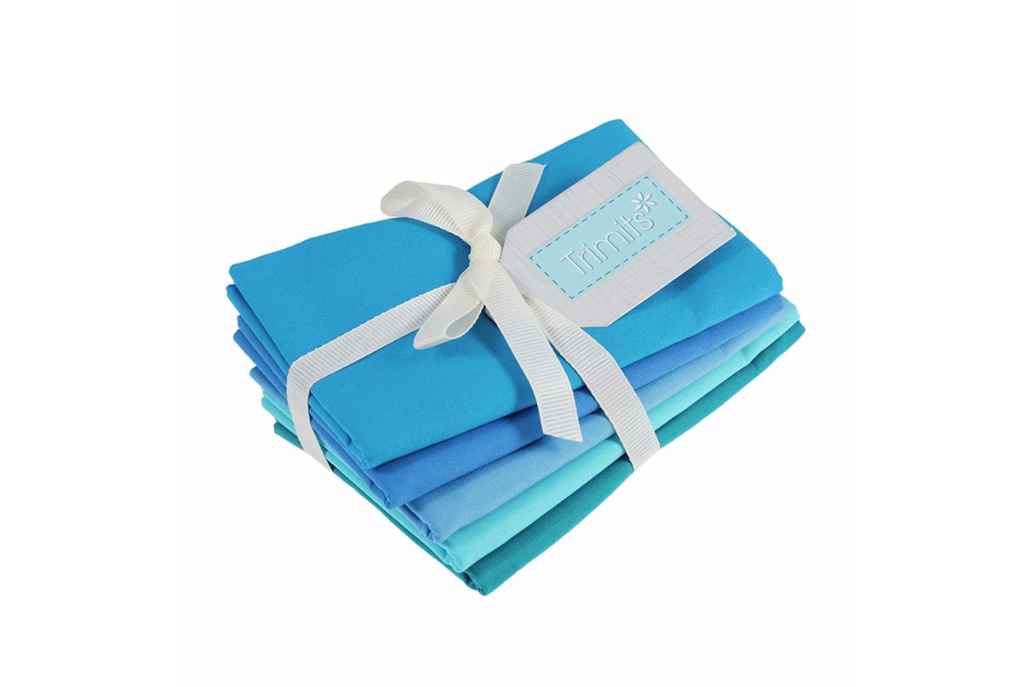 Trimits Gro-gtc160 - Fq Pk Seaside - Fabric Fat Quarters Sea