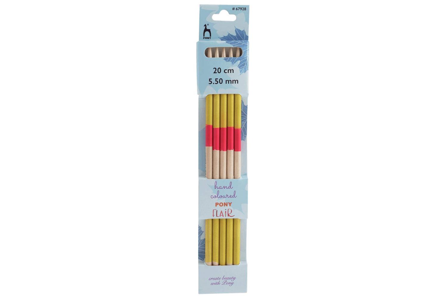 Pony Gro-p67928 - Flr Kp De 20cmx550mm - Knitting Pins Doubl