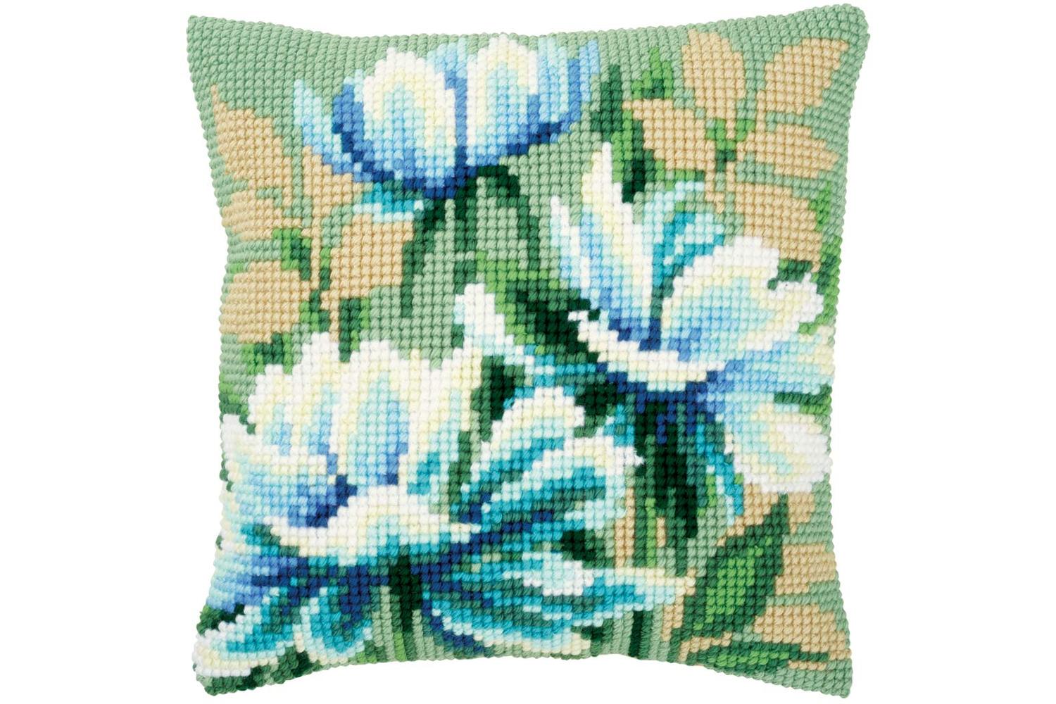 Vervaco Gro-pn-0149290 - Cushion Janemones - Cross Stitch Ki