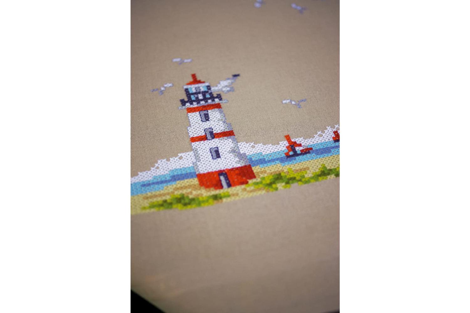 Vervaco Gro-pn-0191522 - Emb Tclth Lighthouse - Embroidery K
