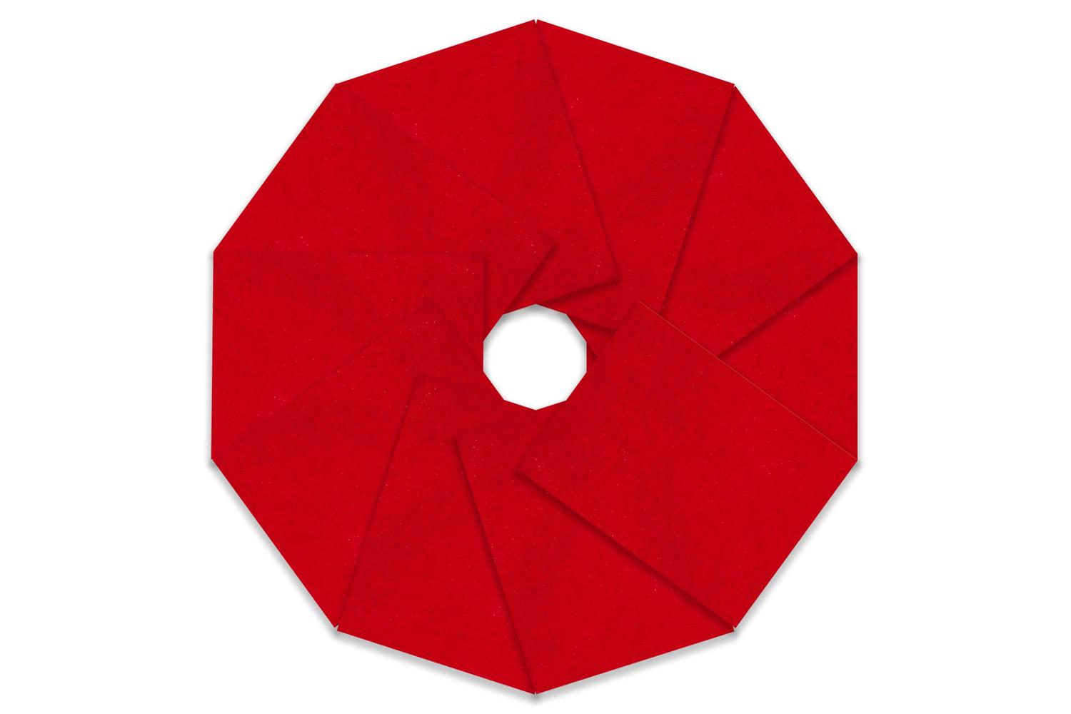 Trimits Gro-af01\19 - Felt Acrylic 30 X 23cm Oriental Red 10