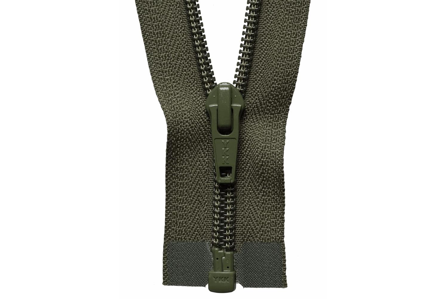 Ykk Gro-y246\566 - Nylon Oe Zip 46cm - Nylon Open-end Zip 46