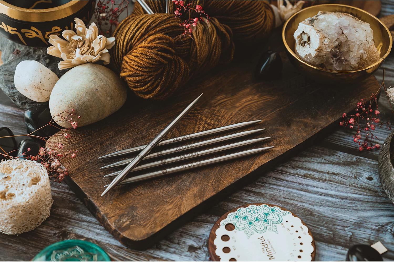 Knitpro Gro-kp36026 - Mful Dp 20cmx350 - The Mindful Collect