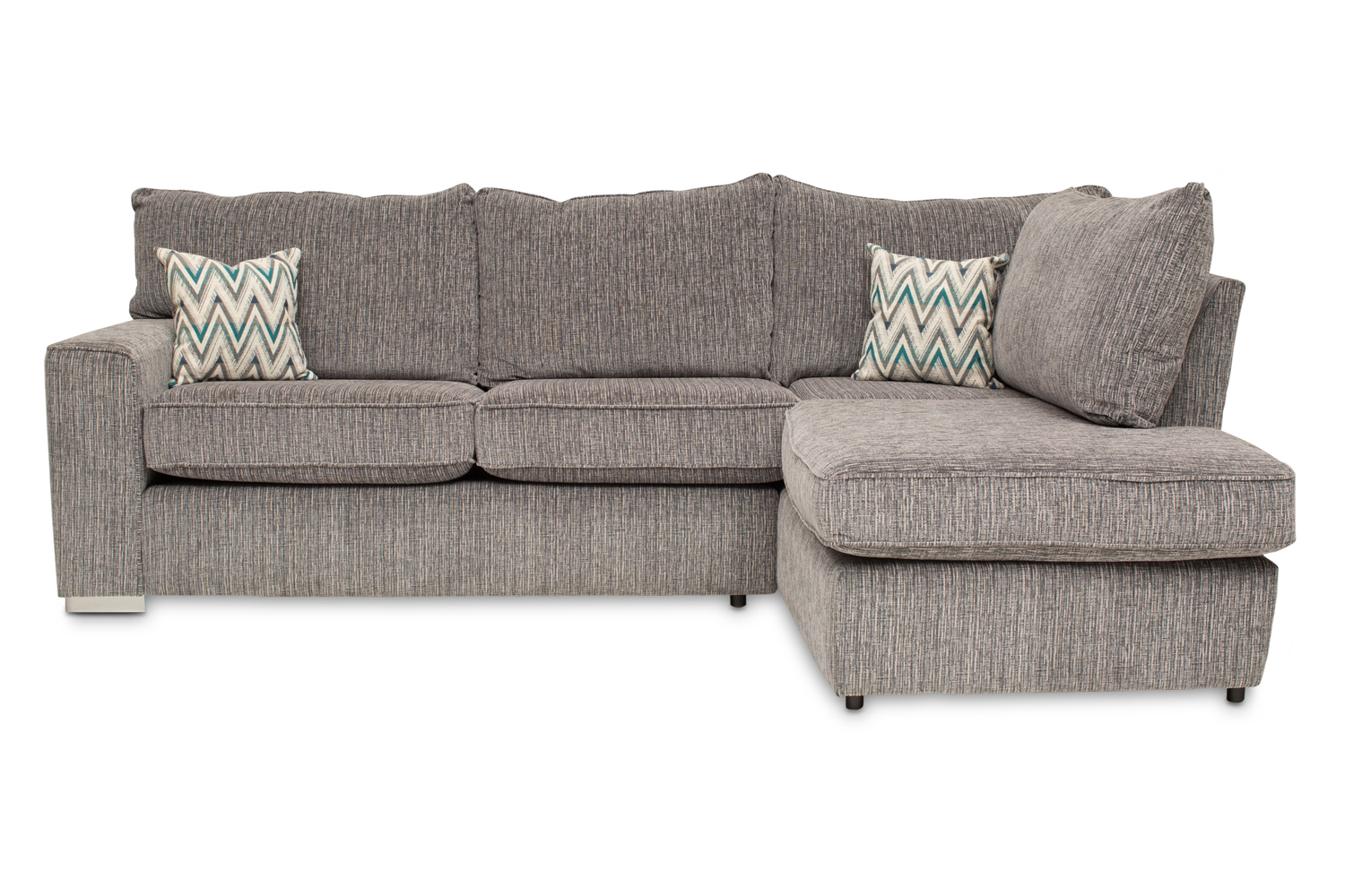Zinc Chaise Standard Back Grey Ireland Harvey Norman