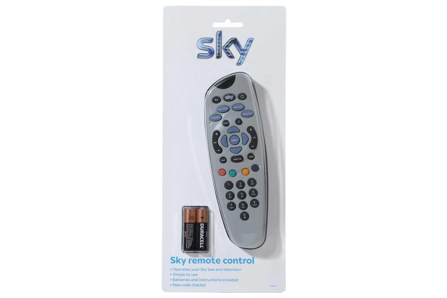 One For All Sky Digibox Remote Control SKY101 Ireland