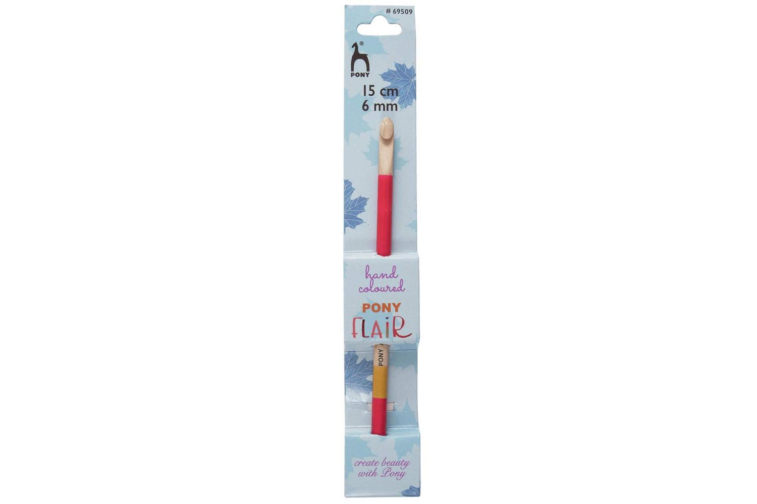 Pony Gro-p69509 - Flr Chk 600mm - Crochet Hook Flair Hand Pa